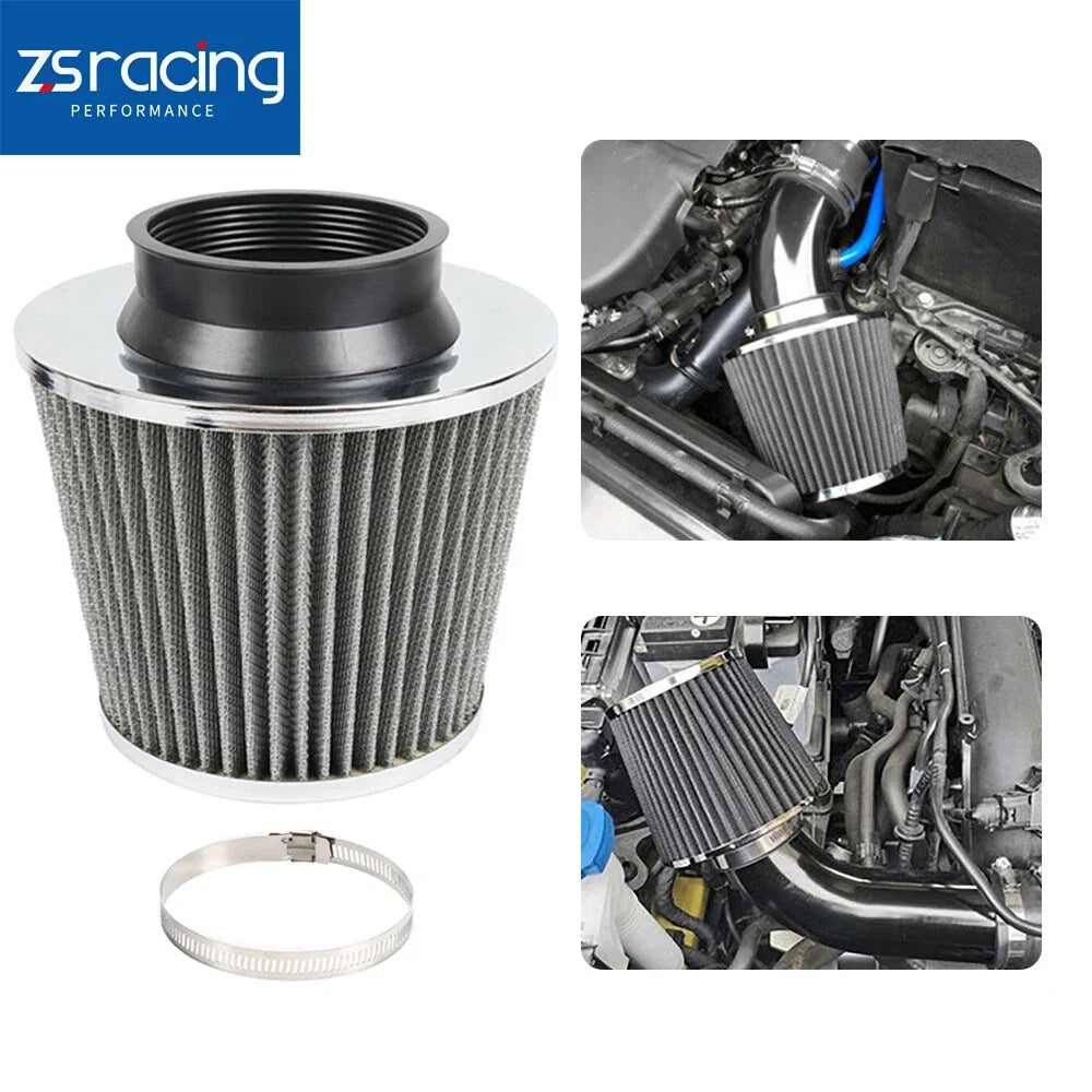 76mm High Flow Cold Air Intake Filter - 3