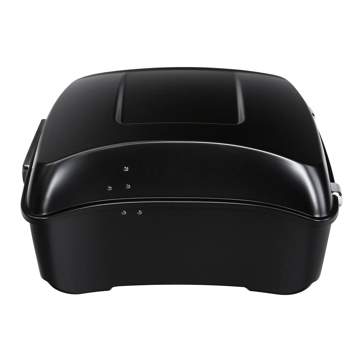 Matte Black Trunk Backrest Pad Rack Mount for Harley Road Glide (2009–2013)