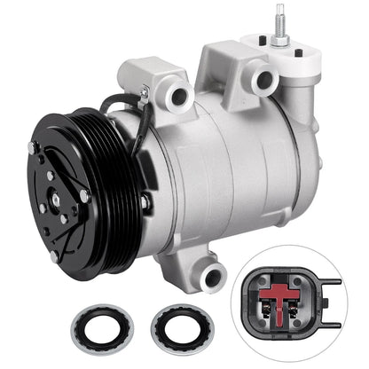 Compressor & A/C Clutch for 1957-1961 Ford Fairlane 3.7L 4.5L 4.8L