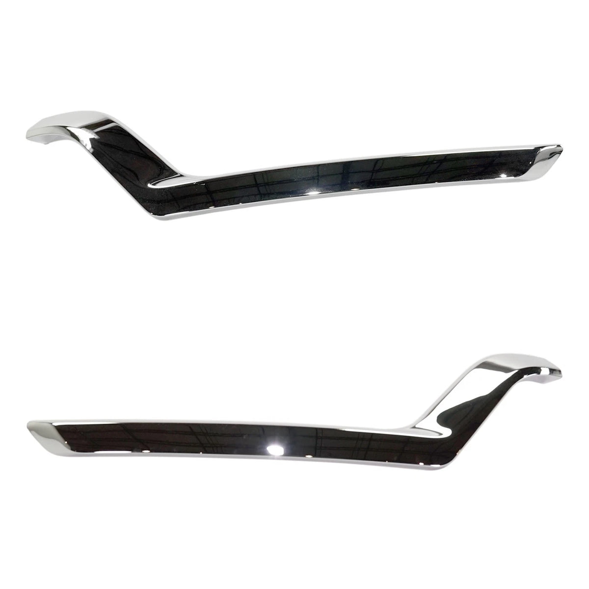 Bumper Trim Set for Ford Explorer (2018–2019) Front Left & Right Chrome