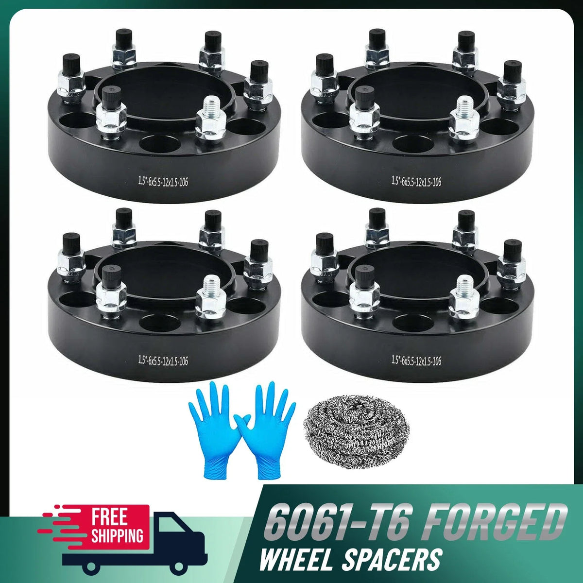 Wheel Spacers for Toyota Tacoma 4Runner FJ Cruiser Tundra (2005–2024)