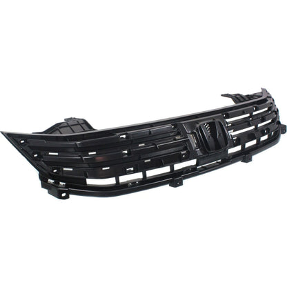 Grille for Honda Insight (2010–2011) Black Plastic