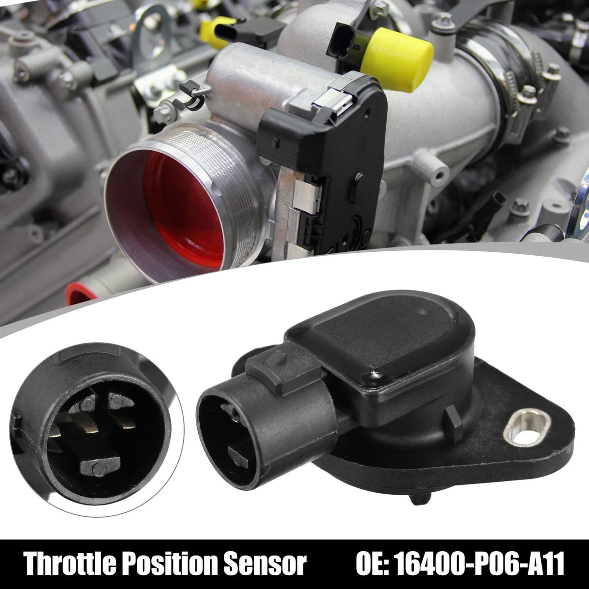 Throttle Position Sensor 16400-P06-A11 for Honda Accord 1990–1997