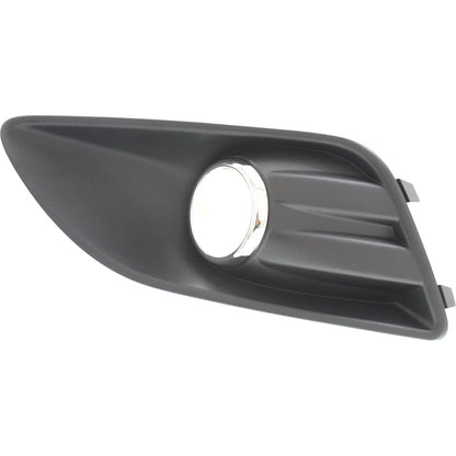 Fog Light Trim for Ford C-Max (2013–2018) Front Right Textured Black Bezel