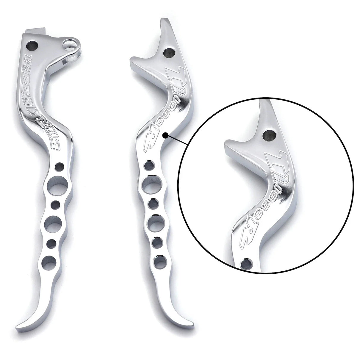 Chrome Clutch and Hand Brake Levers for Suzuki TL1000R (All Years)