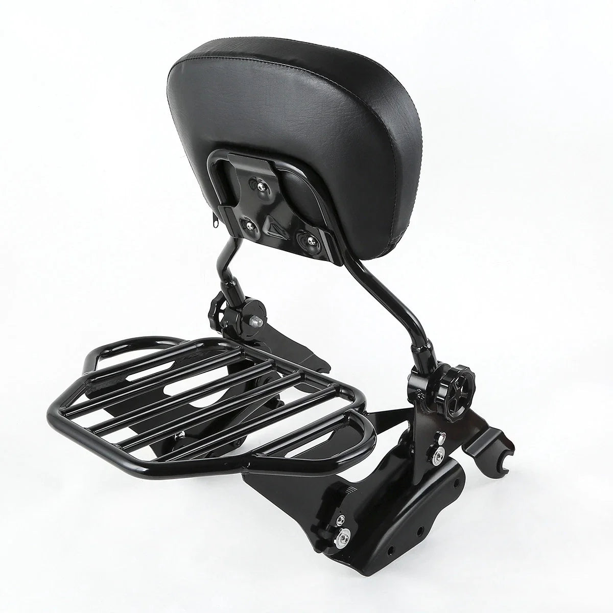 Sissy Bar Luggage Rack & Docking for Harley Models 2009-2013