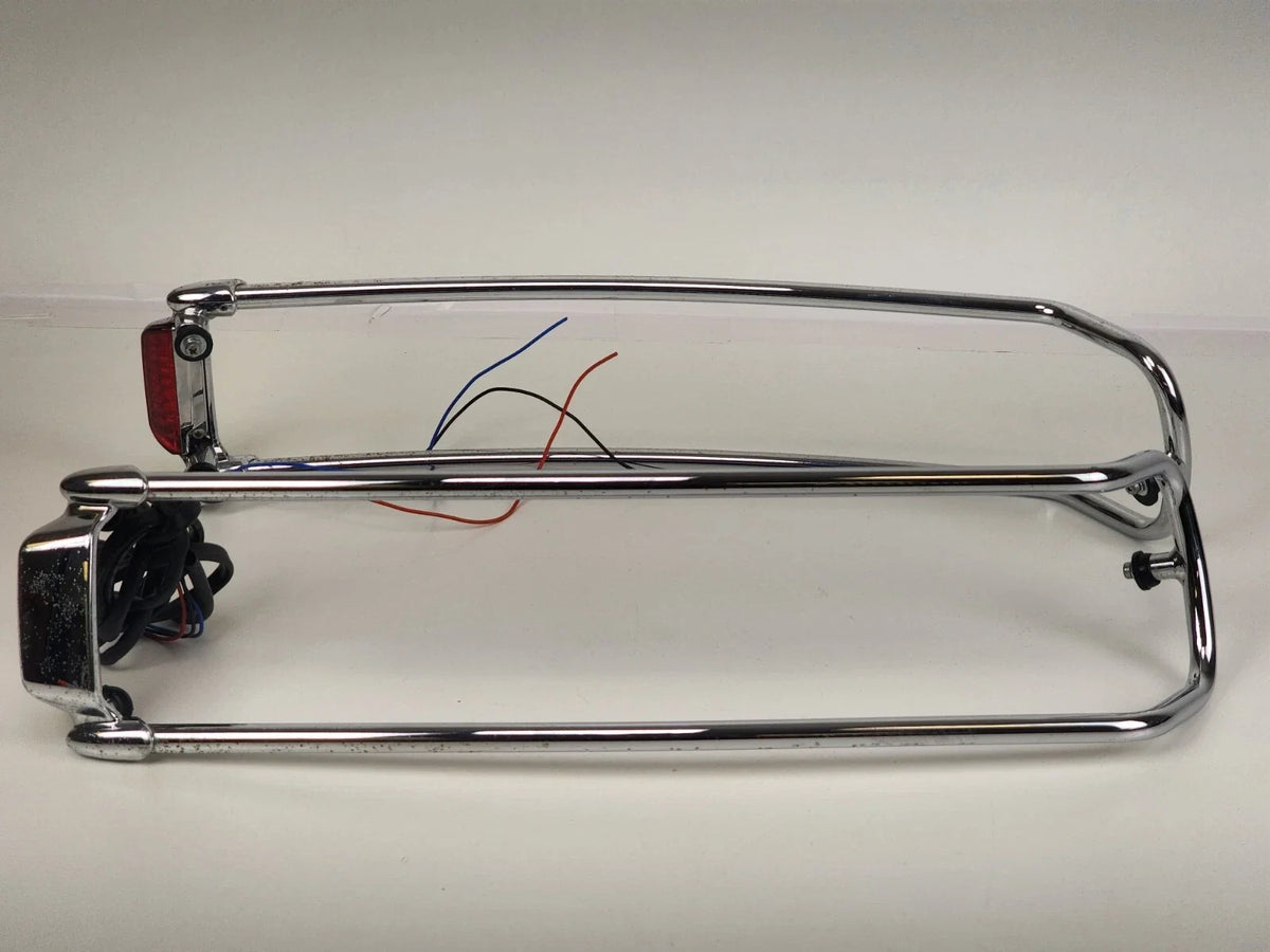 Red LED Tail Lights Set of 2 for Harley Saddlebag Lid Top Rail (2014-2020)