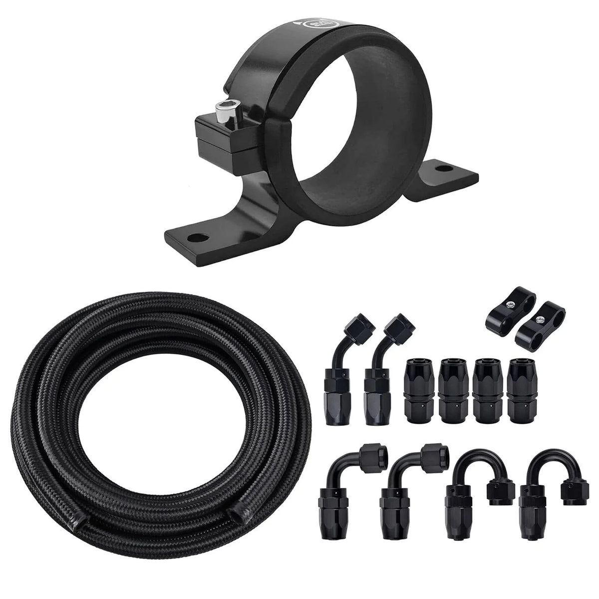 6AN Nylon Braided Fuel Line Kit for Universal Applications (10FT)