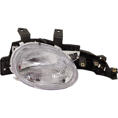 Headlight Set for Dodge Neon Plymouth Neon (1995–1999) w/ Bulb