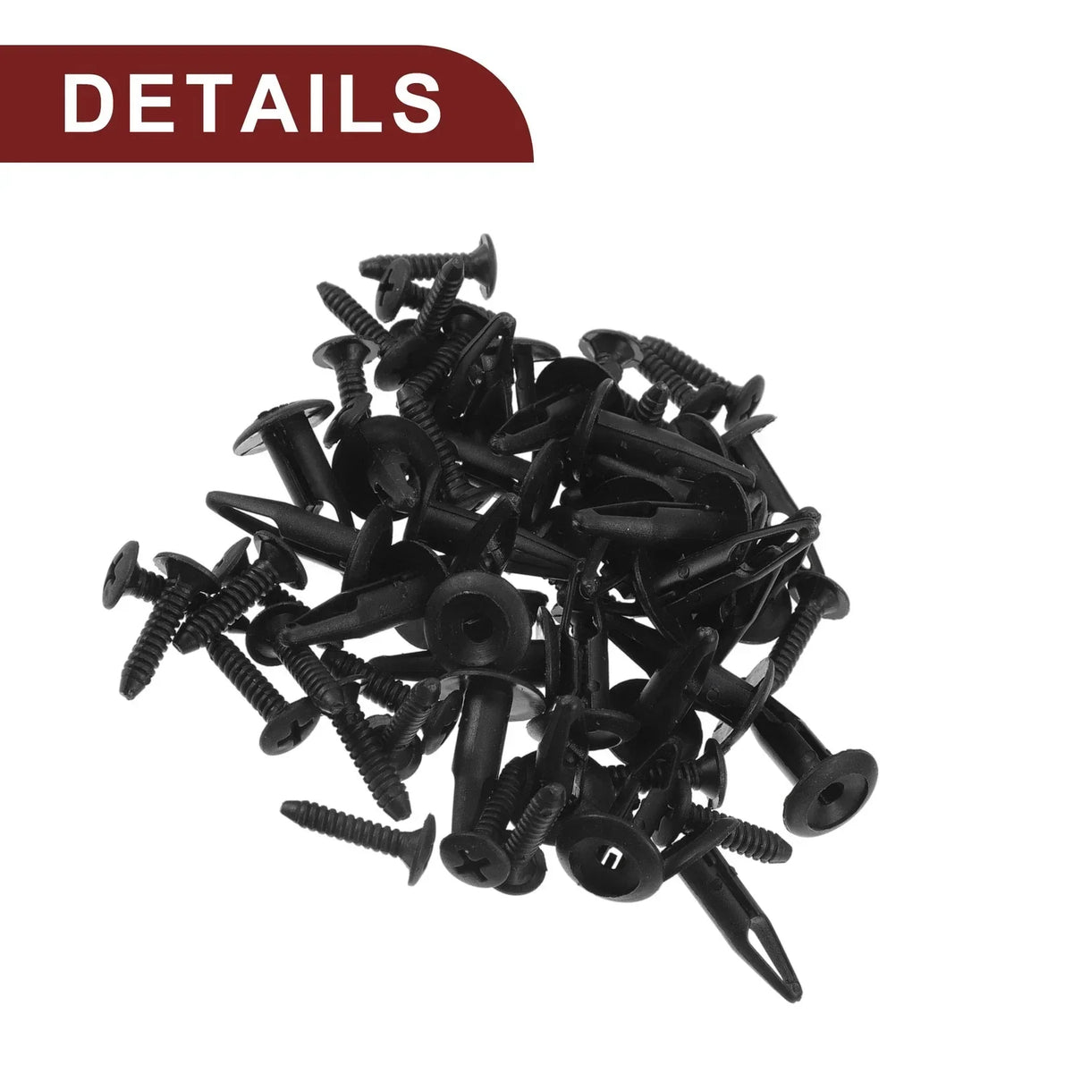 Fender Skirt Clips for Chrysler 200, Pacifica - Front, 30 Pcs (2011-2014)