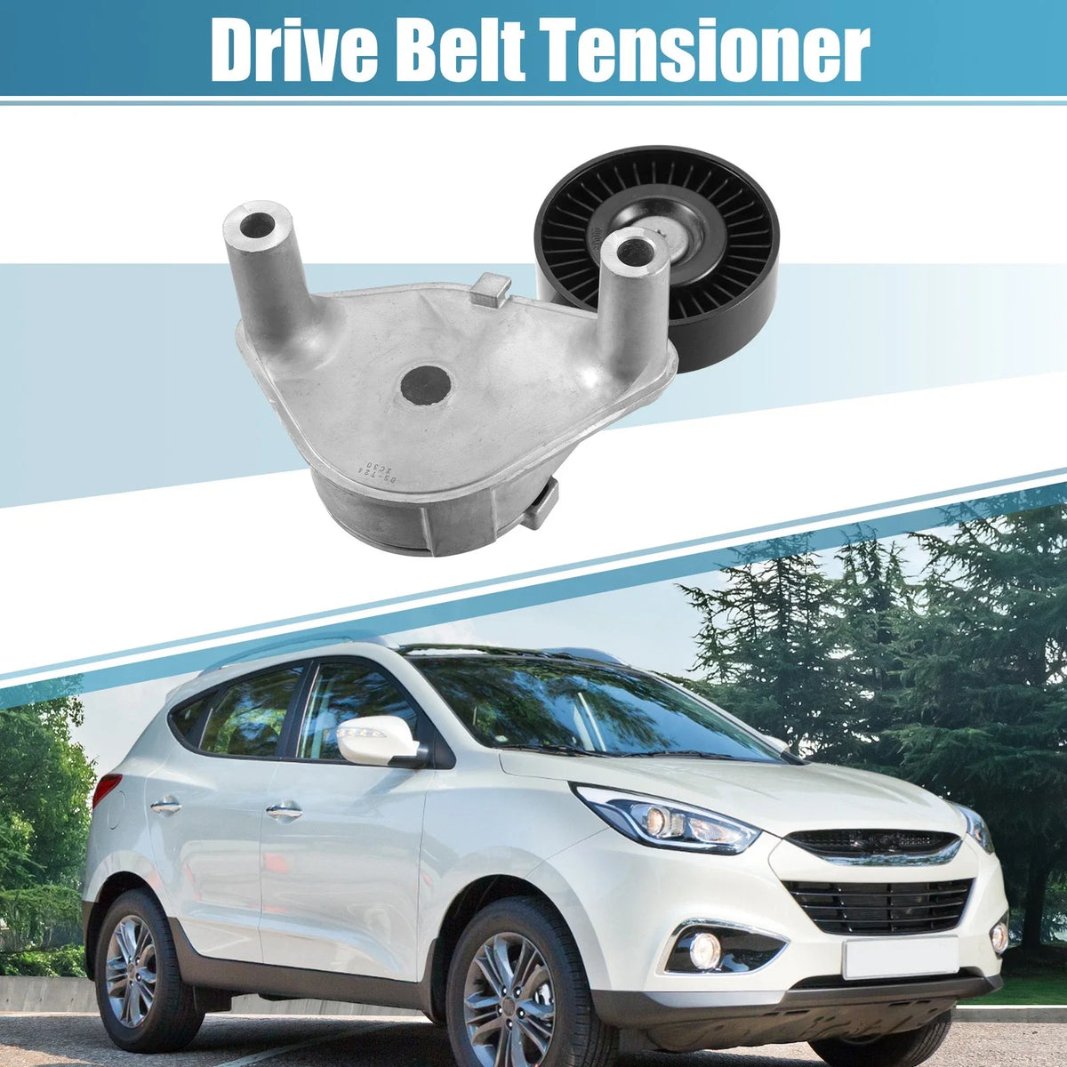 Belt Tensioner Pulley Assembly for Kia Optima (2001–2006) 25281-37120, 25281
