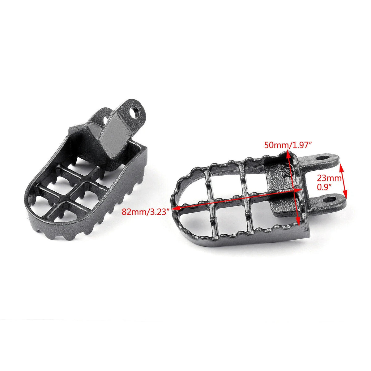 Foot Pegs for Kawasaki KLX 250 300R 650 (1994–2007) U8 T9