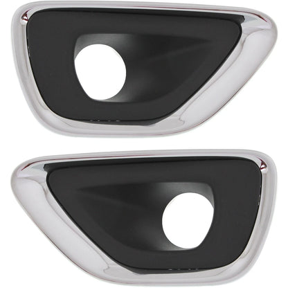 Fog Light Trim Set for Jeep Grand Cherokee (2014–2016) 2Pc