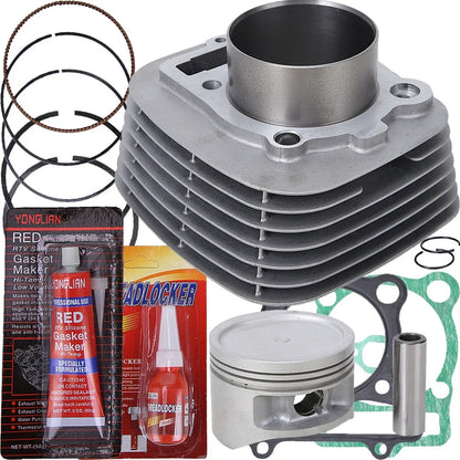 Cylinder Piston Gasket Top End Rebuild Kit for Yamaha Warrior 350 1987-2004