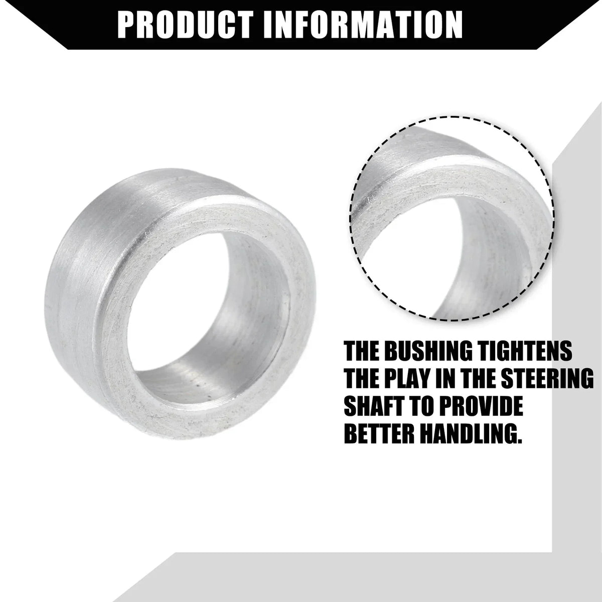 4 Pack of Intermediate Steering Shaft Bushings for Ram 1500 2500 (2002-2010)