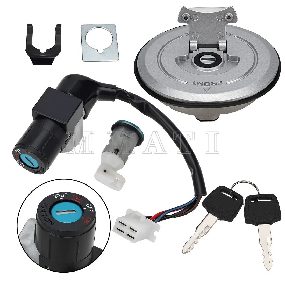 Fuel Cap and Ignition Switch Lock Set for Honda Grom 125 2014-2015