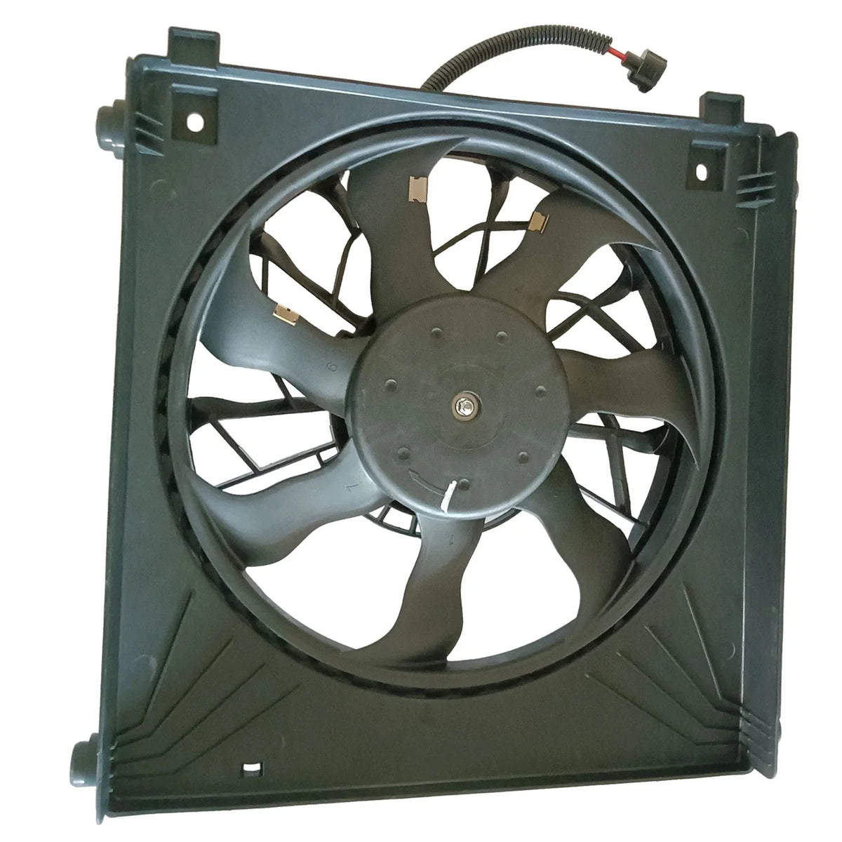Left Side Engine Radiator Cooling Fan with Shroud for Tesla Model S (2012–2020)