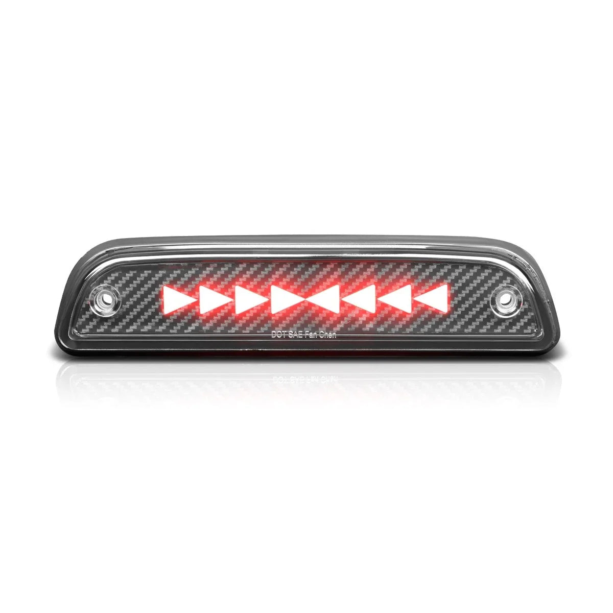 Pulse Flash Triangle LED Third Tail Brake Light for Toyota Tacoma (1995–2021)