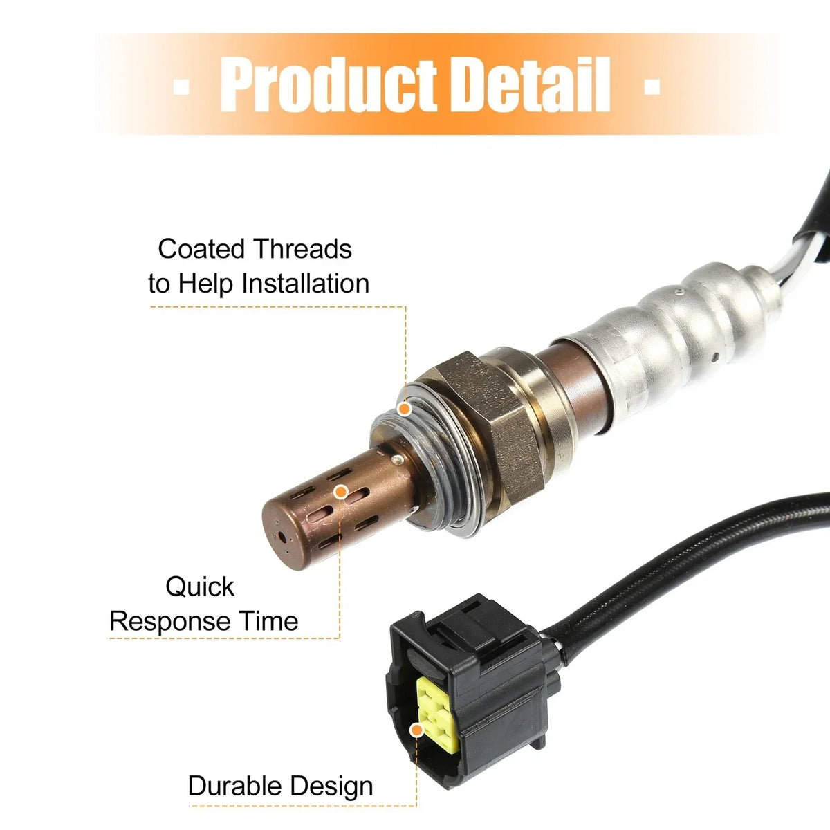 1 x Oxygen Sensor for Dodge Ram 3500 (2010-2018) - Replacement Part