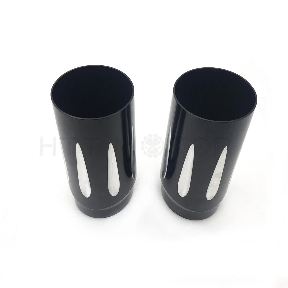 Fork Boot Slider Cover Cow Bell for Harley (1986–2013)