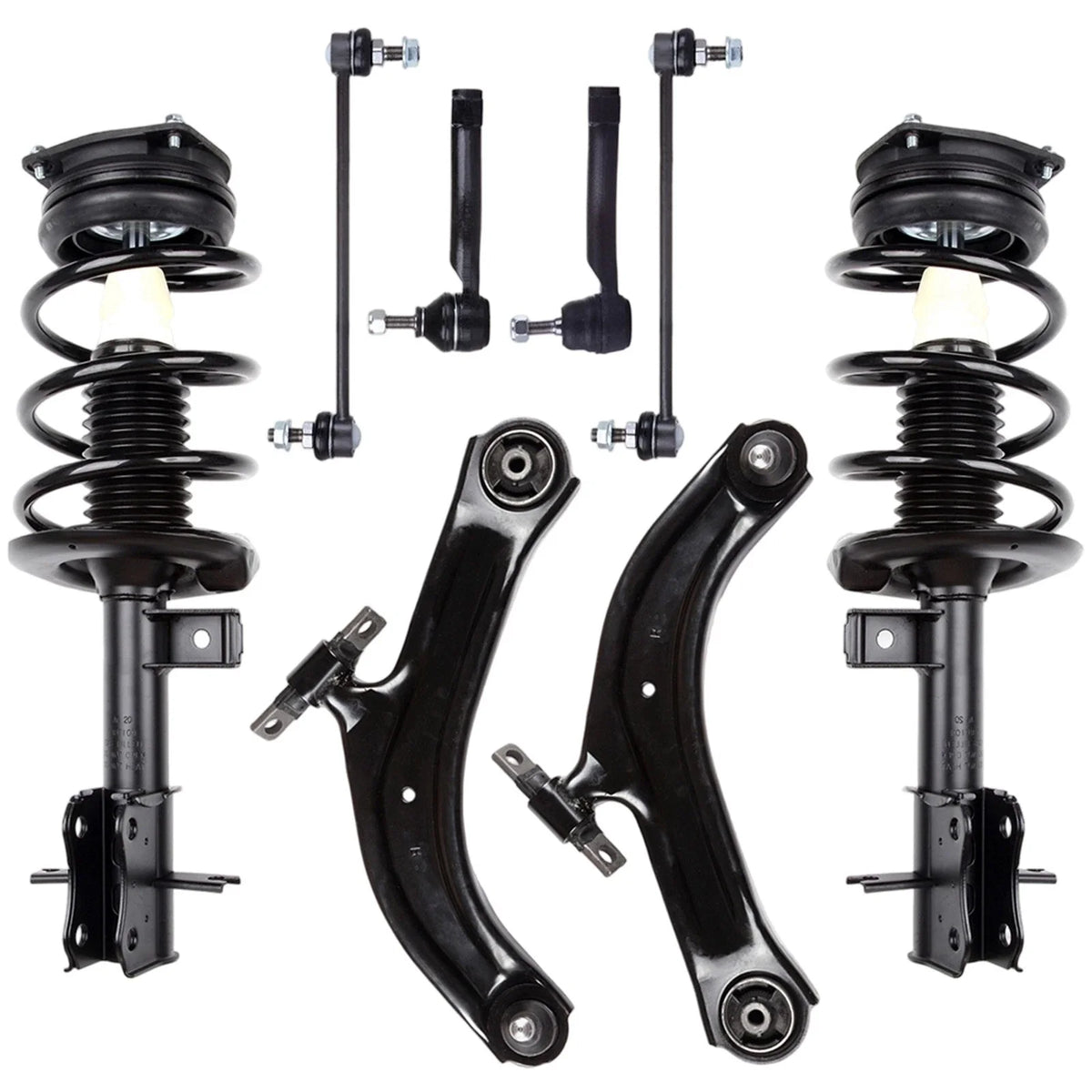 Front Struts Spring Assembly for Nissan Sentra (2007–2012)