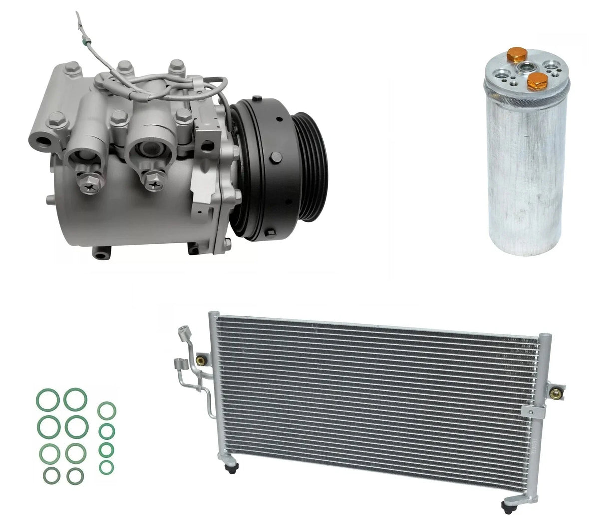 AC Compressor Kit with Condenser for Mitsubishi Mirage 1.5L (1997–2003)
