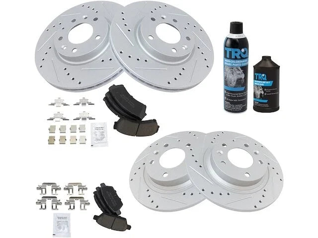 Brake Pad and Rotor Kit for Mazda 6 (2006–2013) YZ868FH
