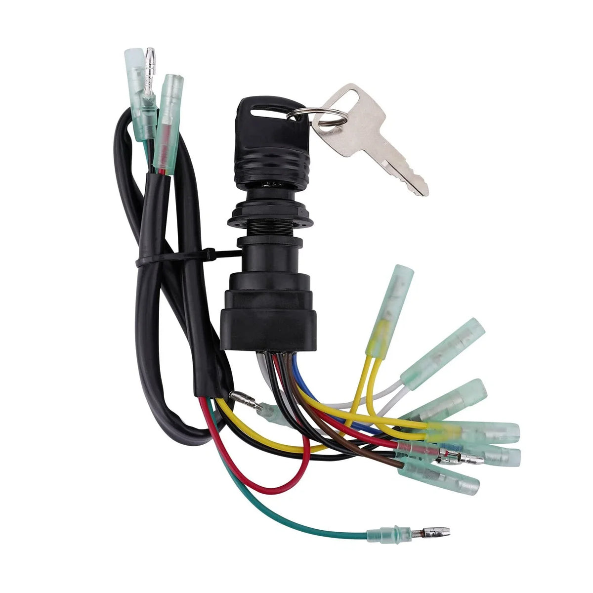 Key Assembly Ignition Switch for Yamaha Outboard Control Box 703-82510-45-00
