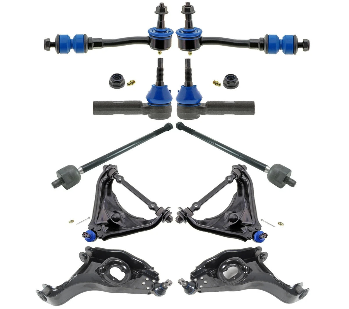 10pc Front End Steering & Suspension Kit for Dodge