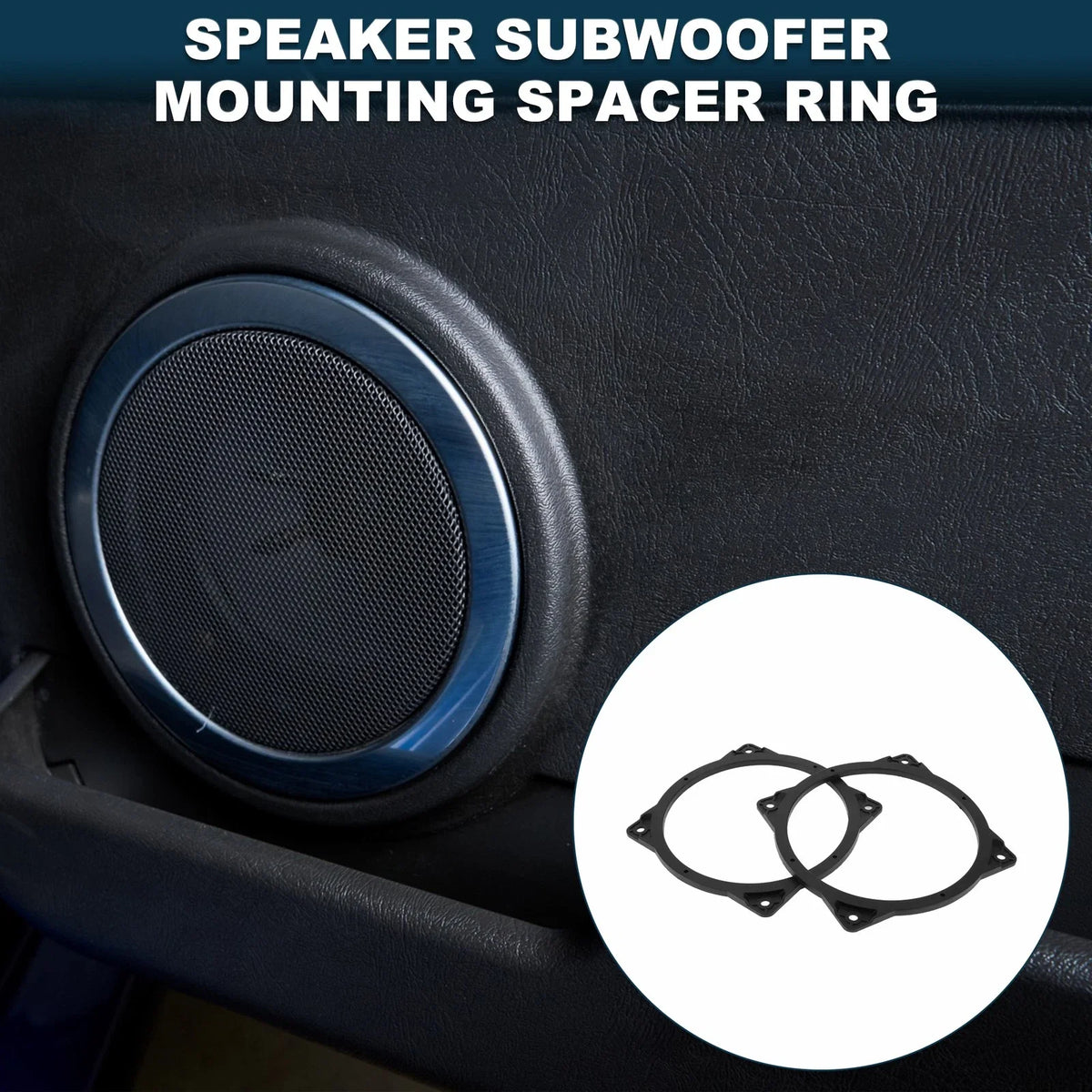 2X Speaker Spacer Ring Adapter for Hyundai (2006–2021)