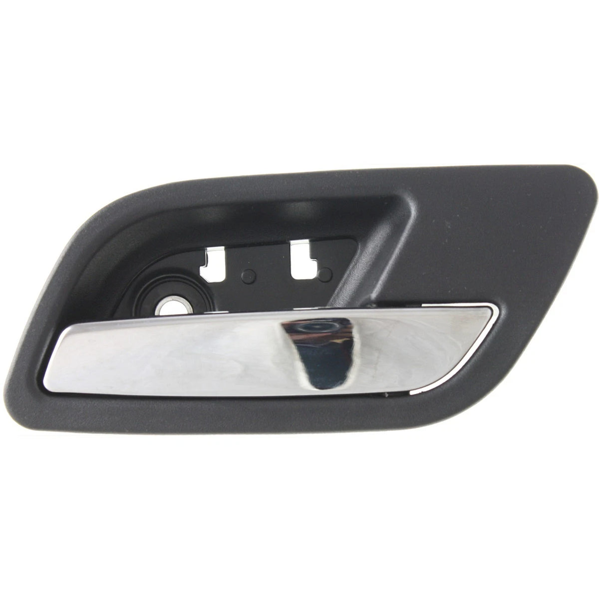 Set of 4 Interior Door Handles for Chevrolet Silverado 1500 (2007–2013) Black Chrome