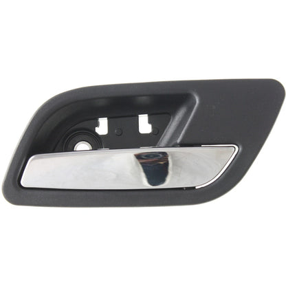 Set of 4 Interior Door Handles for Chevrolet Silverado 1500 (2007–2013) Black Chrome
