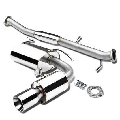3.5" Rolled Tip Exhaust Catback System for MX-5 Miata (1990-1997)