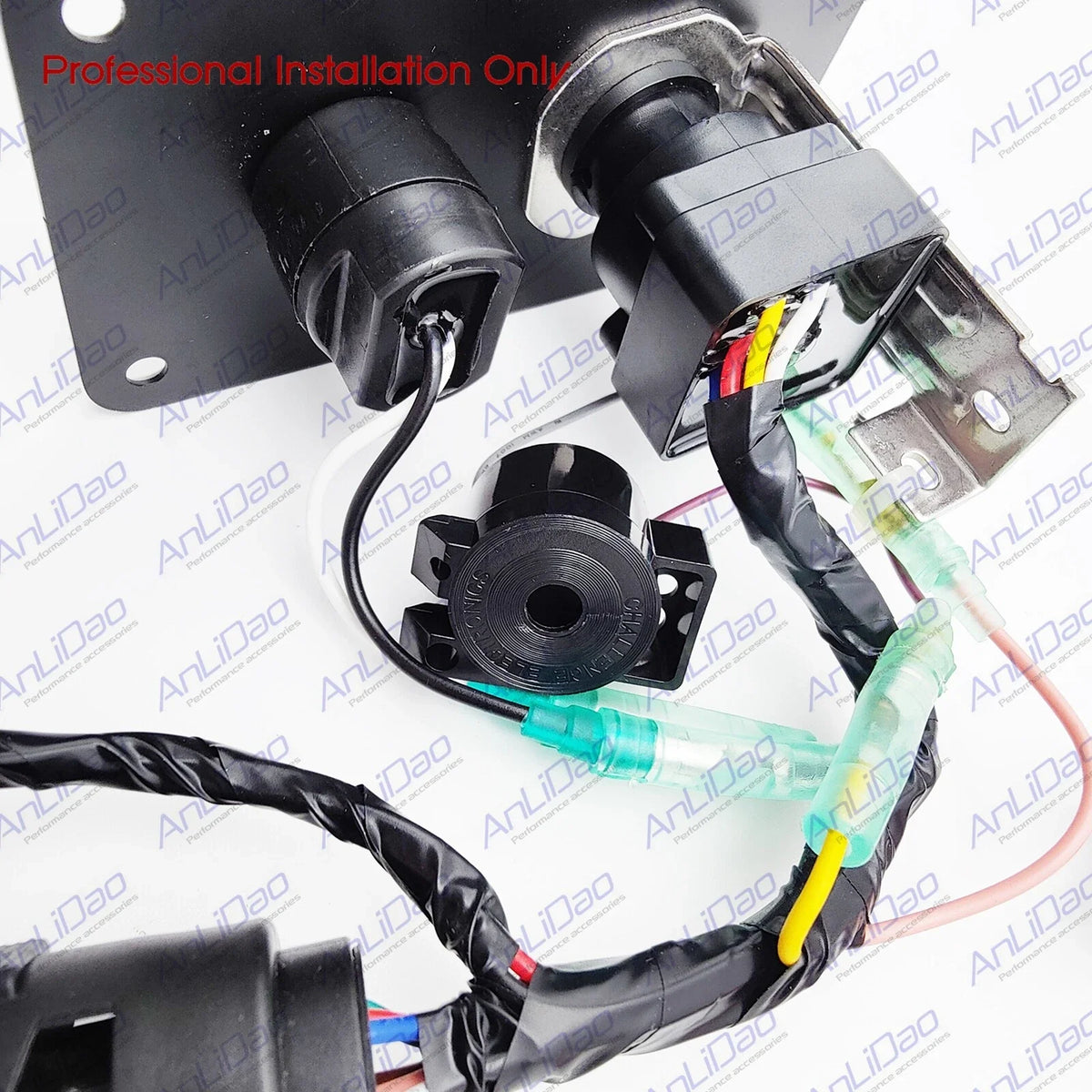 Single Engine Key Switch Assembly Panel for Yamaha Outboard (704-82570-12-00)