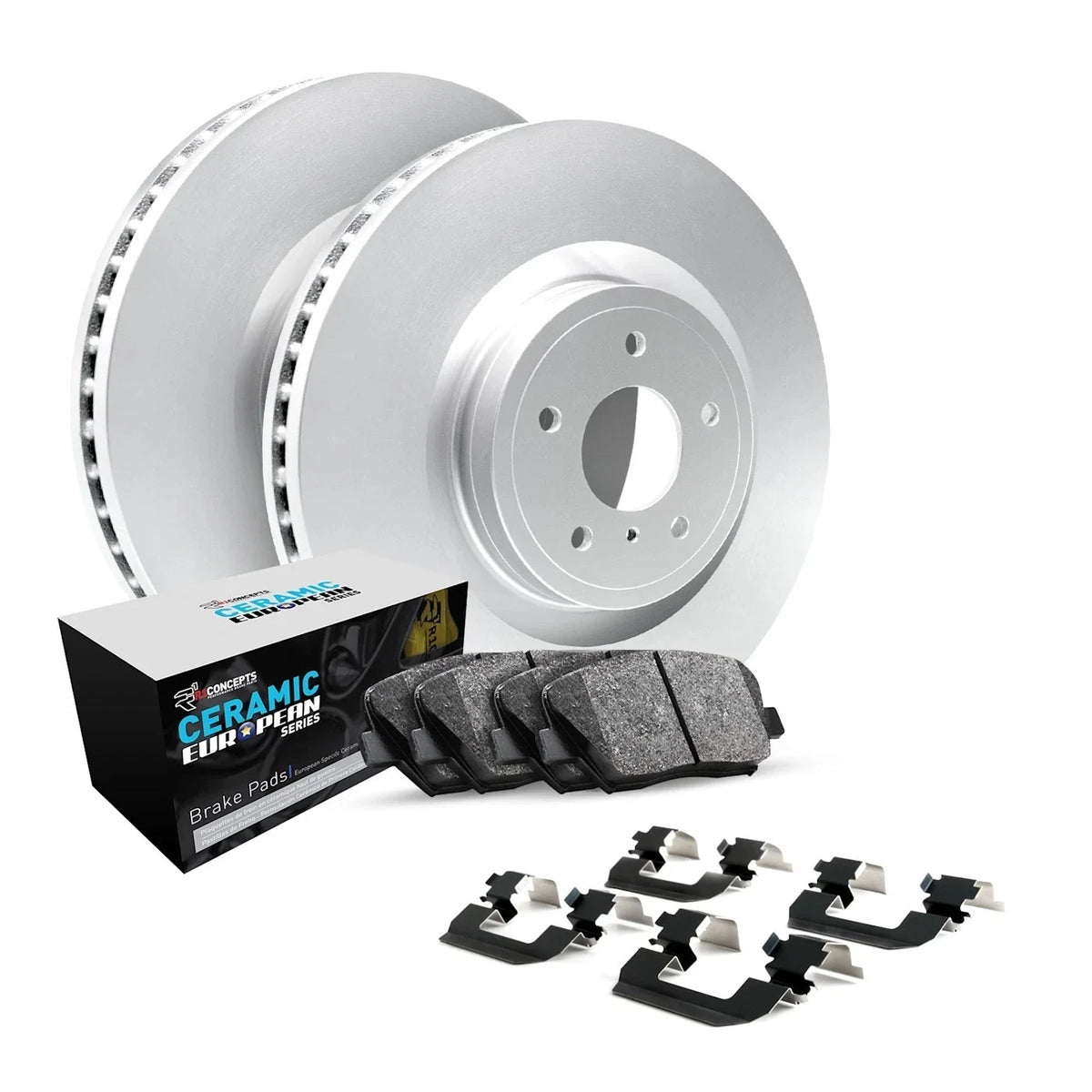 2X Brake Disc and Pad Kit for Jaguar XE