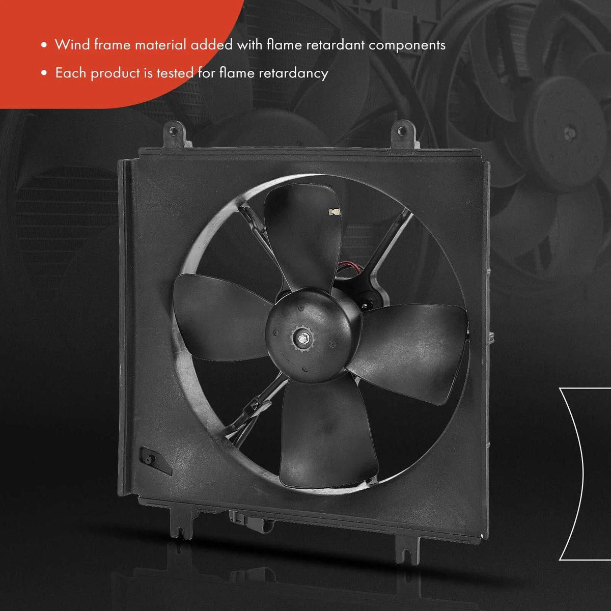 Fan Assembly with Shroud for Honda CR-V 1997-2001