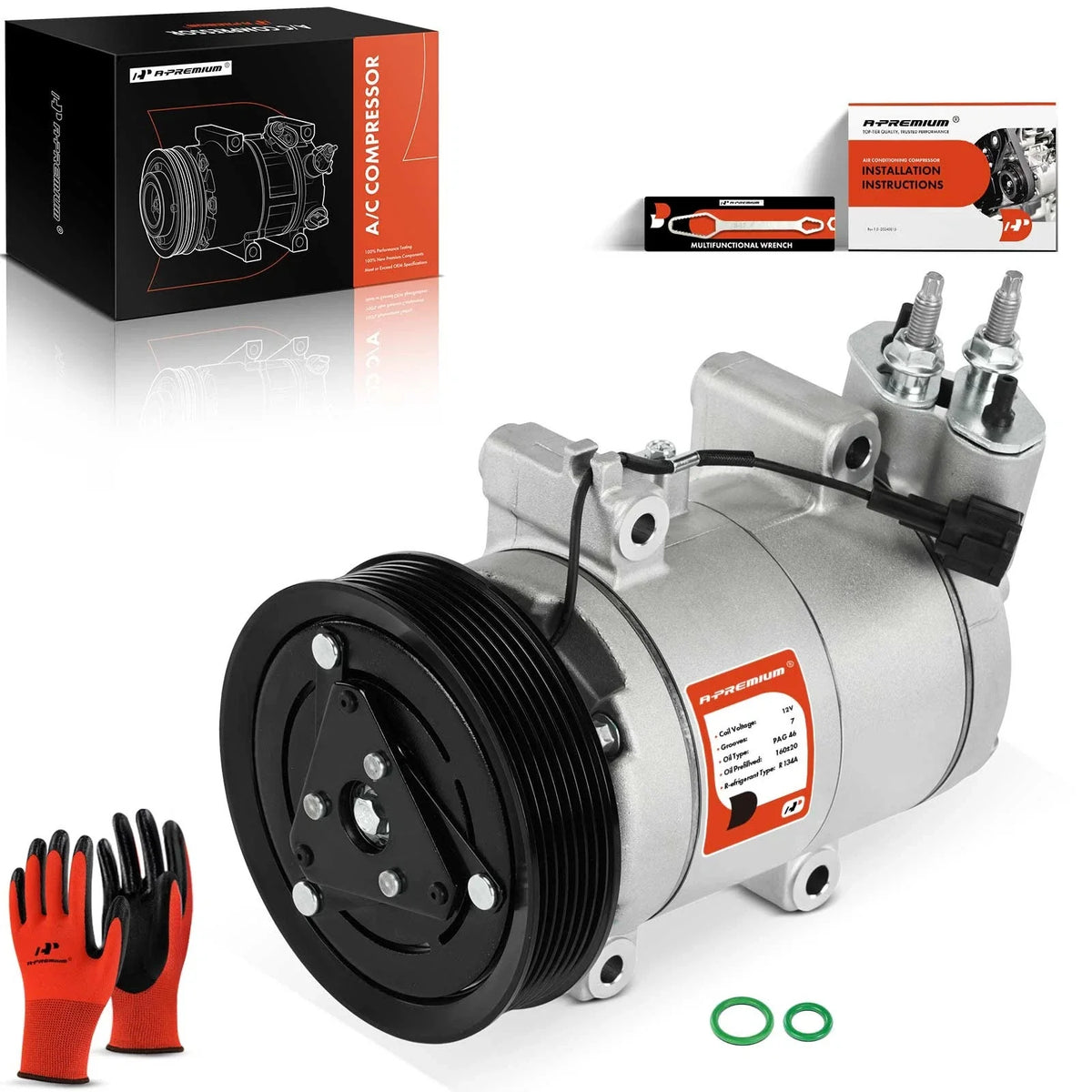 A/C Compressor with Clutch for Nissan Urvan (2000–2013)