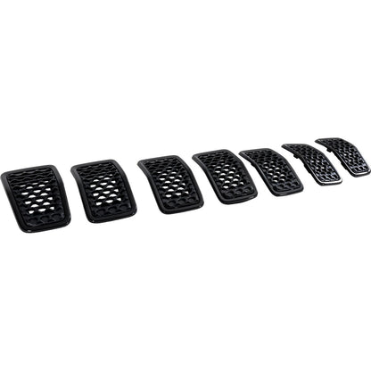 Radiator Grille Dark Gray for Jeep Cherokee (2019–2023)