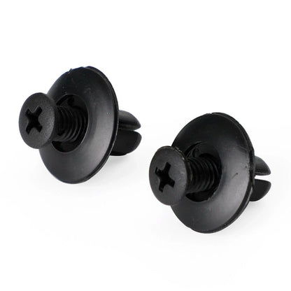 Pack of 20 8mm Clip Screws for Suzuki GSX Fairings