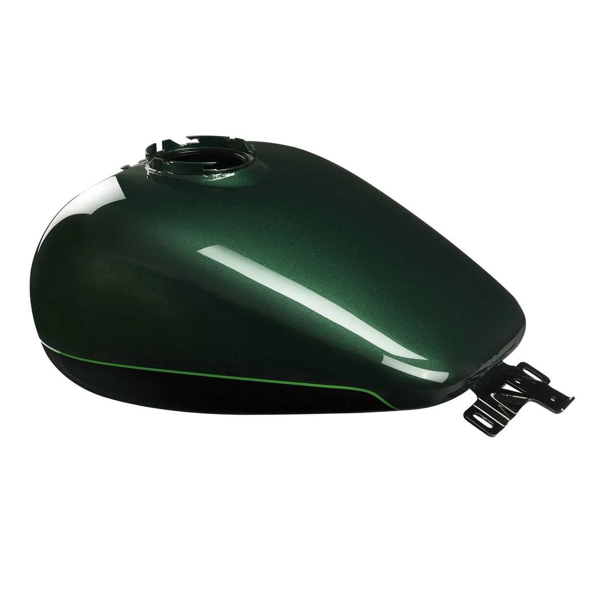 Fuel Tank for Harley Street Glide 2008–2024 in Deep Jade Pearl / Vivid Black