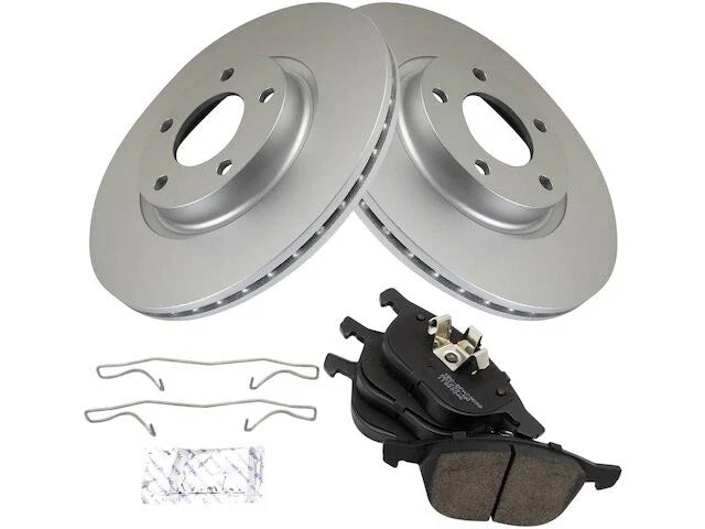 Front Brake Pad and Rotor Kit for Mazda 3 S (2007–2009) CB365FN