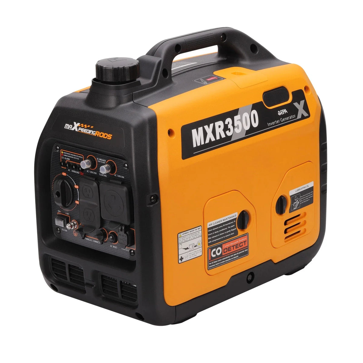 3500 Watt Portable Inverter Generator - Lightweight & Super Quiet