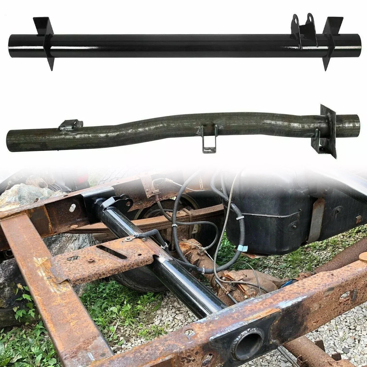Rear Shock Mount & Tank Support Crossmember for GMC Chevy 1999-2006