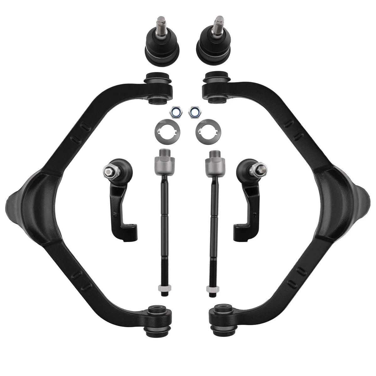 Front Upper Control Arms & Tie Rods for Jeep Liberty (2002–2004)