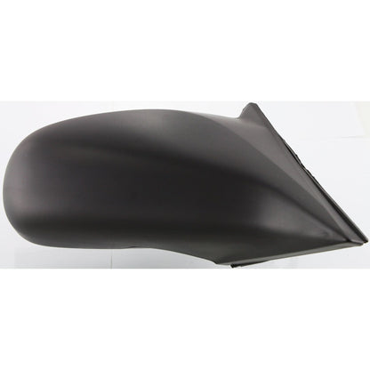 Textured Black Manual Remote Mirrors for Honda Civic Sedan 1996-2000 - Set of 2