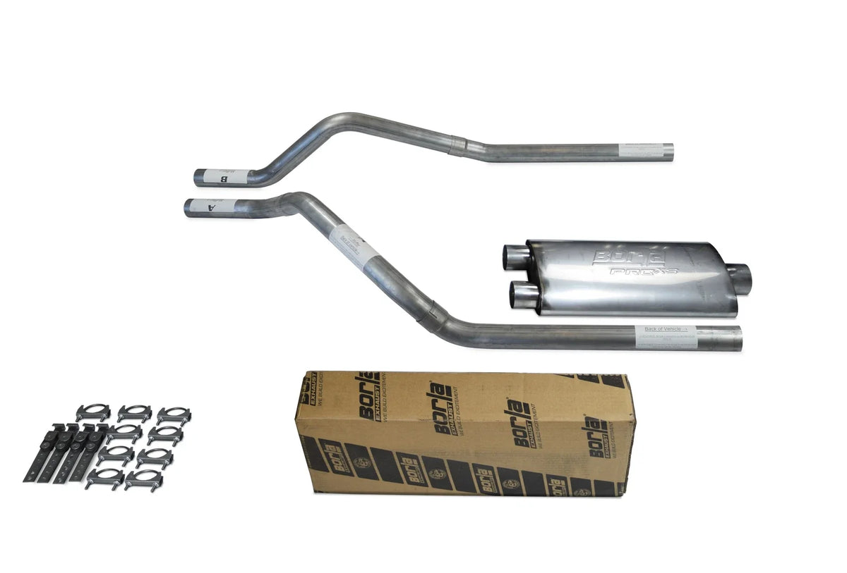 Dual Exhaust Kit for Chevy Blazer (2000–2004) 2.5" Borla Pro XS