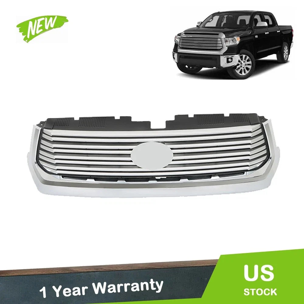 Chrome Front Bumper Grille for Toyota Tundra (2014–2017)