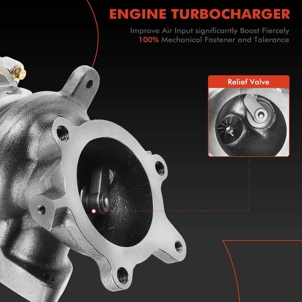 Turbocharger for Ford Flex, Explorer, Taurus, Lincoln MKS, MKT 2009-2019