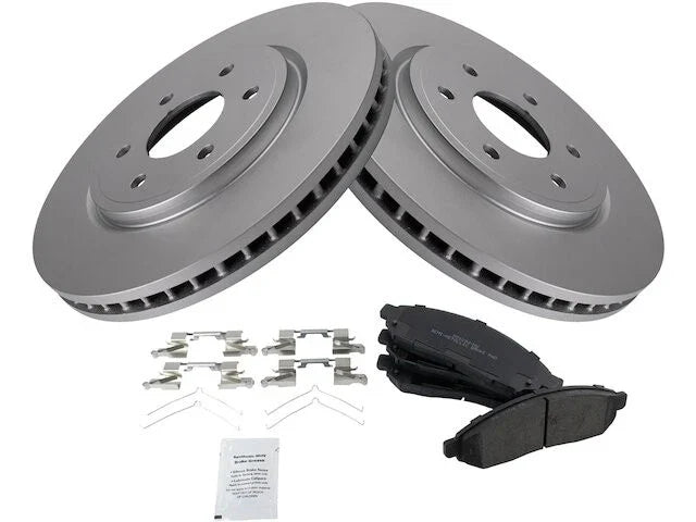 Front Brake Pad and Rotor Kit for Suzuki Equator (2009–2012) WG671CJ