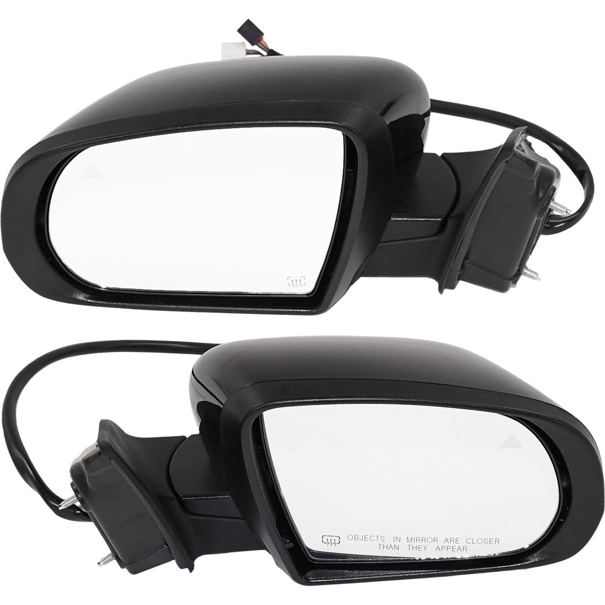 Power Heated Side Mirrors for Jeep Cherokee (2014–2018) Pair with Turn Signal